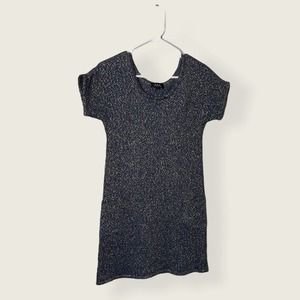 A.P.C. Short Sleeve Sweater Dress w. front pockets Small